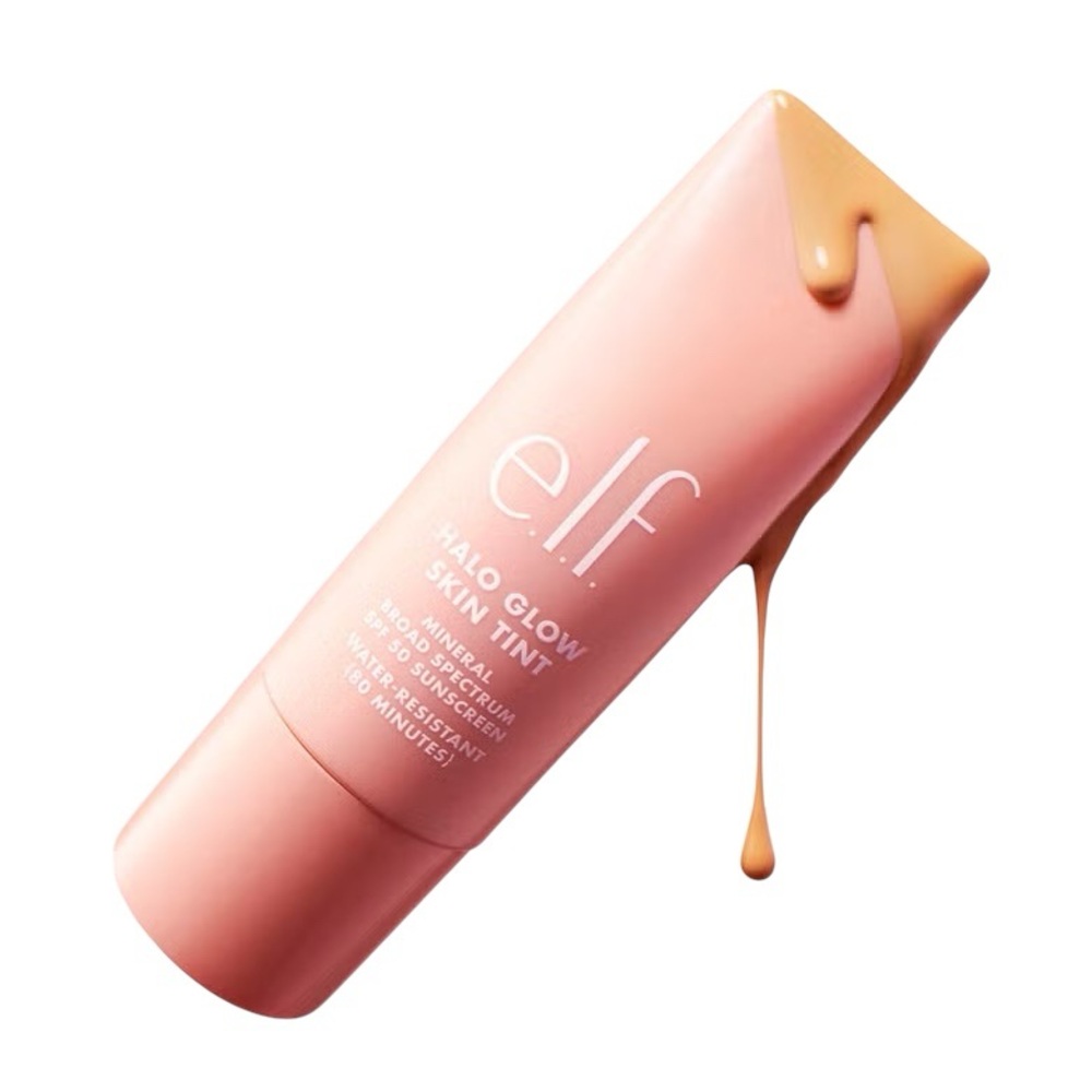 New e.l.f. Halo Glow Skin Tint Shade 8 Medium Neutral BNIB